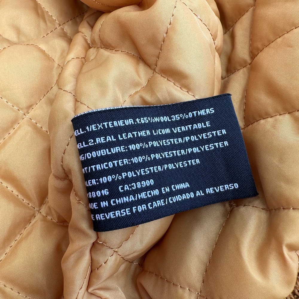 Pelle Pelle Men's Yellow Soda Club Bomber Varsity Jacket - Picture 9 of 14